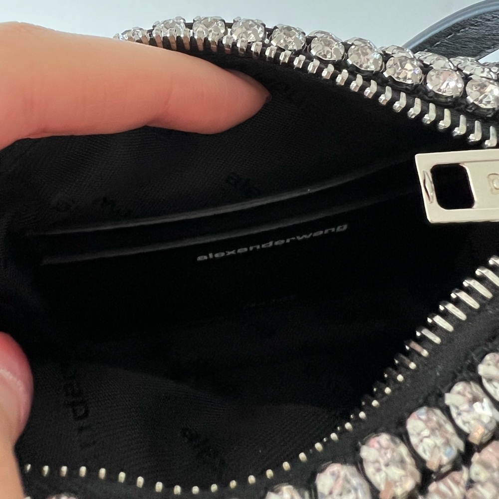 AUTHENTIC Alexander Wang Mini Rhinestone Pouch - Picture 4 of 5